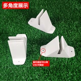 Пластиковое ограждение, белые декоративные цветы