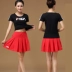 Yang Liping Square Dance Trang phục mùa hè Mới của phụ nữ Kích thước lớn tay ngắn Cotton Thể thao Bộ nhảy Nhảy ma nhóm đi bộ - Khiêu vũ / Thể dục nhịp điệu / Thể dục dụng cụ Khiêu vũ / Thể dục nhịp điệu / Thể dục dụng cụ