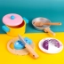 Những đứa trẻ món quà cô bé bé gái sinh nhật chơi đồ chơi nhà bếp phù hợp với mô phỏng nấu đồ dùng để nấu ăn Đồ chơi bằng gỗ