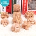Ming khóa Luban sinh viên lớn khóa lớn mở khóa các bộ phận hộp con đồ chơi giáo dục IQ nhàm chán vật Đồ chơi bằng gỗ