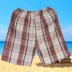 Mùa hè mới Hàn Quốc quần short nam đồ ngủ quần giản dị quần short nam cotton thủy triều quần pyjama bãi biển cotton và vải lanh quần jean lửng nữ Quần tây