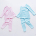 Đồ lót phù hợp với mùa xuân và mùa thu trẻ em mùa thu quần áo bé trai đồ ngủ cotton quần áo nữ bé quần áo mùa thu shop đồ trẻ em Quần áo lót