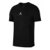 Nike Nike tay áo ngắn nam AIR JORDAN nửa tay áo AJ bóng rổ lỏng thoáng khí AR7416-013 - Áo phông thể thao