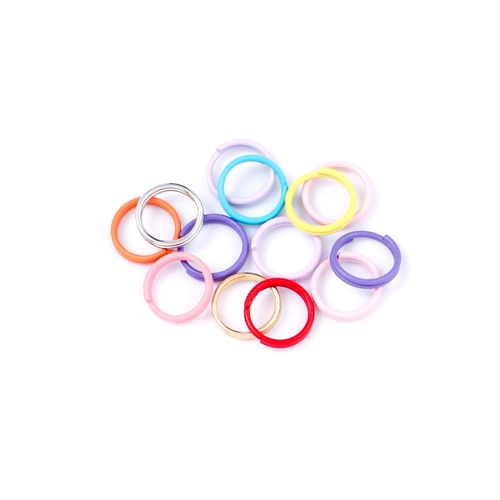 Подвеска ручной работы, колечки с аксессуарами, брелок, DIY