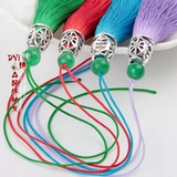 Высококлассная китайская шелковая подвеска с кисточками из грецкого ореха, ткань, фонарь