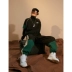 [FLAM cửa hàng trực tuyến chính thức] thương hiệu thủy triều hip-hop thủy triều FYP va chạm màu sắc retro đôi đồng phục thể thao lỏng lẻo Bộ đồ