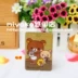 Dễ thương Gấu Phim hoạt hình sáng tạo Thẻ đôi Bank Card Set Bus Thẻ Set (4 lựa chọn)