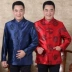 Áo khoác nam áo sơ mi nam giản dị áo khoác trung niên mùa thu Tang phù hợp với trang phục dân tộc nam quần áo Trung Quốc.