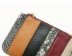 Phong cách quốc gia khâu thẻ gói xu ví tiền xu với dây đeo cổ tay thuận tiện và thiết thực
