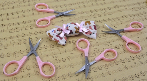 Пластиковый набор инструментов, ножницы из нержавеющей стали, с вышивкой