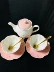 [闺 蜜] Cô gái Nhật Bản anh đào gốm tách cà phê đặt bộ cà phê bộ trà chiều trà tách đĩa - Cà phê phin ca phe Cà phê