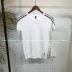 2018 mùa xuân và mùa hè mới giản dị Hàn Quốc sọc nam ngắn tay raglan tay áo dệt kim băng lụa phần mỏng đáy T-Shirt áo ấm mùa đông nam Hàng dệt kim