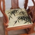 Trung Quốc phong cách mới đệm Trung Quốc cổ điển gỗ gụ sofa đệm pad ăn uống ghế pad sen xốp dày ghế tùy chỉnh