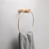 Скандинавское креативное полотенце для гостиной для ванной комнаты, аксессуар, украшение, простой и элегантный дизайн