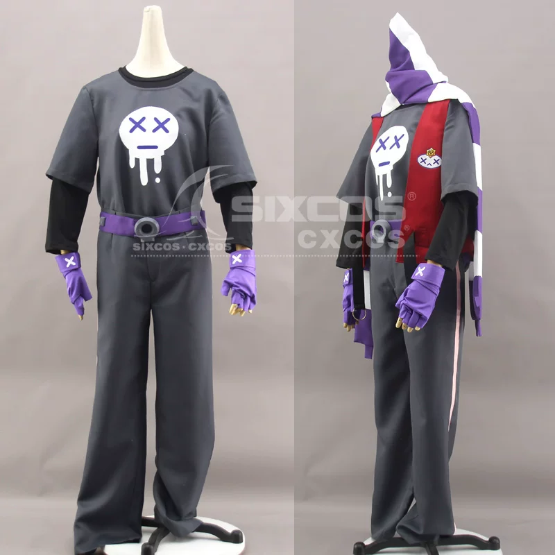 Дикий боевой Эдгар COS Clothing пользовательский косплей Edgar из Brawl Stars
