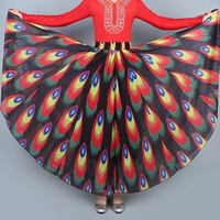 Стиль два павлина черный