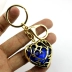 Zelda huyền thoại trò chơi trái tim pha lê ruby ​​nữ treo mặt dây chuyền hợp kim keyring để gửi quà cho bạn gái - Game Nhân vật liên quan