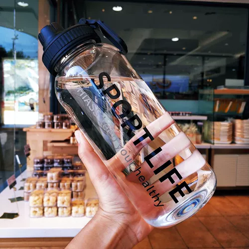 Мужская стеклянная вместительная и большая высококачественная летняя чайная чашка, 1000 мл, коллекция 2022