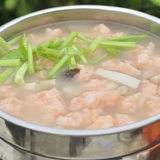 Doujiao Hot Pot Fresh Shrimp Scid 150 г ручной бит для избиения морских креветков Грязная кисть кастрюль ингредиенты зеленые креветки Продукты восхитительное освежение и спокойное качество