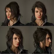 COSPLAY tóc giả Final Fantasy COS Croce Altius tùy chỉnh tóc giả - Cosplay