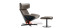 Bắc âu thiết kế nội thất Lounge Chair giải trí ghế ngồi có thể ngả da duy nhất ghế xoay Đồ nội thất thiết kế