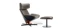 Bắc âu thiết kế nội thất Lounge Chair giải trí ghế ngồi có thể ngả da duy nhất ghế xoay