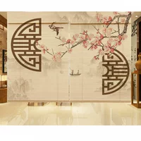 Японская штора, ретро ткань, украшение, сделано на заказ, китайский стиль