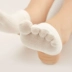 Năm ngón tay và nửa lòng bàn tay vớ phụ nữ bông nửa yoga vớ giày duy nhất không có gót giày năm ngón chân vớ cao gót bông vớ phụ nữ