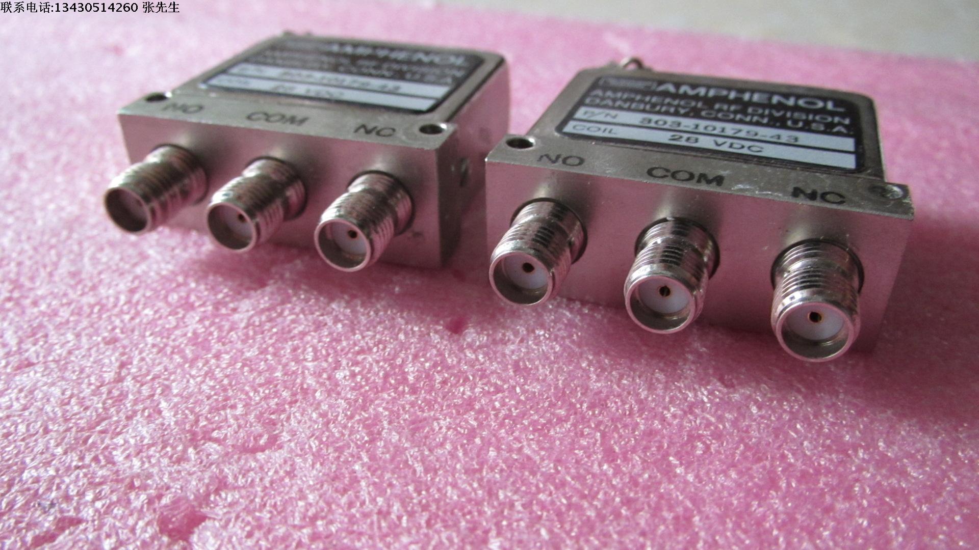 amphenol 303-10179-43 18ghz 28v 300w sma spdt 射频同轴开关