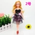 Barbie quần áo pha lê giày cao gót chơi nhà búp bê quần áo váy áo cưới phụ kiện