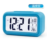 Тихий и умный Zhong Yiguang Lazy Student Targin Clair Creative Creative Light Clock Clock Sleep Electronic Clock