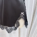 Hoa Hậu Bạch Đậu Khấu Ren Suspender Rỗng Hở Lưng Bộ Đồ Ngủ Gợi Cảm Nữ Ở Nhà Quần Áo Mô Phỏng Băng Lụa Siêu Ngắn Váy Ngủ Mùa Hè