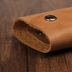 Handmade da bò da chìa khóa xe túi retro công suất lớn đa chức năng nam giới và phụ nữ eo treo keychain thủy triều móc chìa khóa đẹp Trường hợp chính