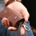 Túi chìa khóa thanh niên da của nam giới đa chức năng túi sáng tạo retro cá tính nhỏ phụ nữ lớp đầu tiên da chìa khóa túi