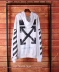 TẮT OWF TRẮNG New zipper chữ thập mũi tên áo len trùm đầu OW lỏng triều bình thường thương hiệu nam giới và phụ nữ áo khoác Áo len