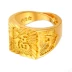 Vàng 24K mô phỏng phước lành nhẫn nam may mắn nhẫn vàng nhẫn nam mạ vàng đồng tiền độc quyền Việt Nam Shajin nhan cuoi Nhẫn