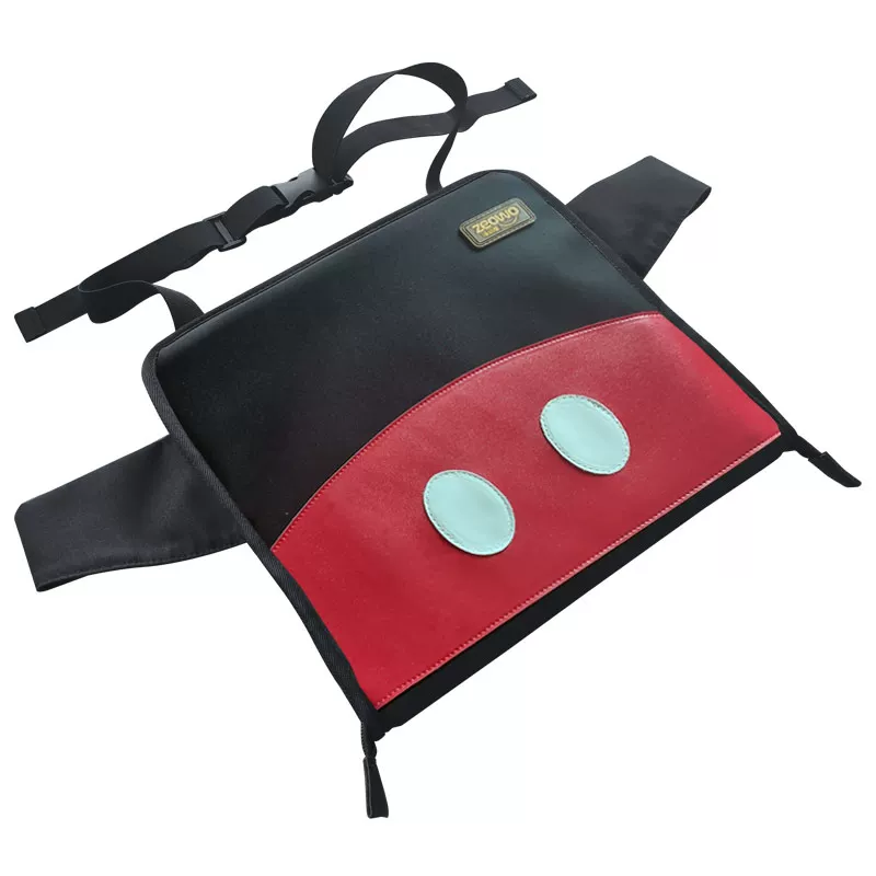 Waterproof folding handheld simple suitcase with seat for traveling