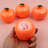 Игрушка, морковный слайм, антистресс