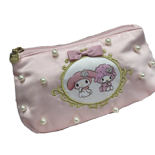 Японская система хранения из жемчуга, розовая сумка с бантиком