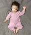 Babyiesies trong tay áo mỏng phần đồ ngủ không xương wind thanh lịch gió bé bảy điểm tay áo romper quần áo quần áo trẻ em - Áo liền quần áo khoác dày cho bé mùa đông Áo liền quần