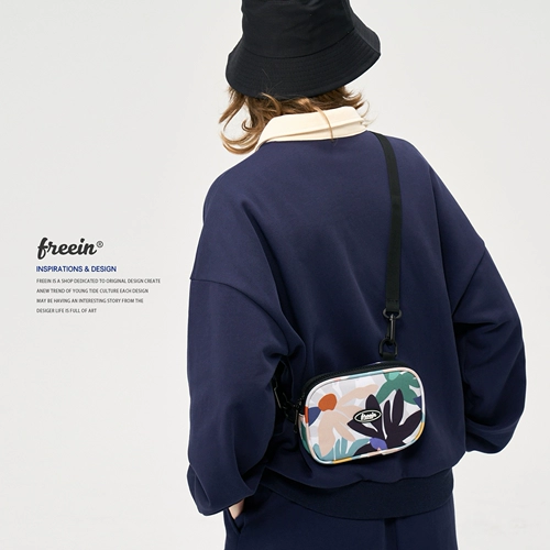 Свежая оригинальная японская сумка через плечо, кошелек, наушники, сумка для техники