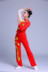 Mới cổ vũ trang phục nữ dành cho người lớn thể dục nhịp điệu khiêu vũ hiện đại thiết lập hiệu suất quần áo thể dục dụng cụ trang phục khiêu vũ trang phục khiêu vũ Khiêu vũ / Thể dục nhịp điệu / Thể dục dụng cụ