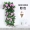 Mô phỏng hoa hồng mây giả hoa treo giỏ trang trí hoa cây nho nhựa hoa mây trong nhà phòng khách treo tường - Hoa nhân tạo / Cây / Trái cây