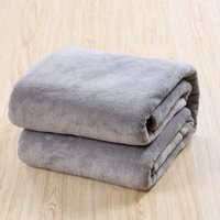 San hô fleece chăn điều hòa không khí chăn màu rắn chăn tấm duy nhất chăn khăn duy nhất là lười biếng chăn nap chăn giải trí chăn mền nỉ giá rẻ