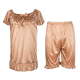 Phụ nữ mùa hè phụ nữ mang thai băng lụa đồ ngủ cộng với phân bón XL chất béo MM dịch vụ nhà nightdress đồ ngủ mặc 220 kg Đêm đầm