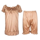Phụ nữ mùa hè phụ nữ mang thai băng lụa đồ ngủ cộng với phân bón XL chất béo MM dịch vụ nhà nightdress đồ ngủ mặc 220 kg