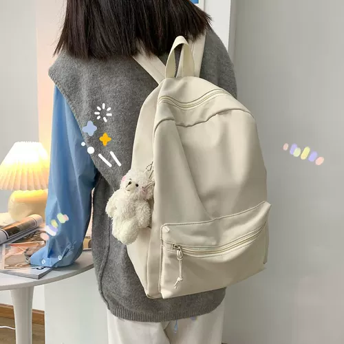 Вместительный и большой школьный рюкзак, универсальная сумка через плечо, 2020, в корейском стиле, для средней школы