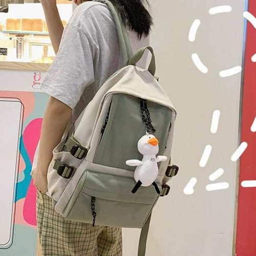Ранец, сумка через плечо, вместительный и большой брендовый рюкзак, в корейском стиле, для средней школы, 2020