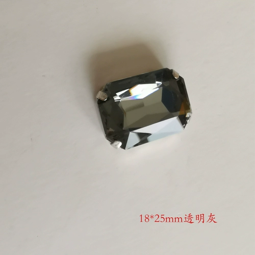 Прямоугольный стеклянный аксессуар для волос, аксессуары, 18×27, 18×27мм