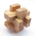 Hộp quà tặng Kong Ming khóa Lỗ Ban khóa 9 chín bộ sức mạnh trí tuệ người lớn bằng gỗ giải pháp vòng phát hành ngày của trẻ em DIY đồ chơi Đồ chơi IQ